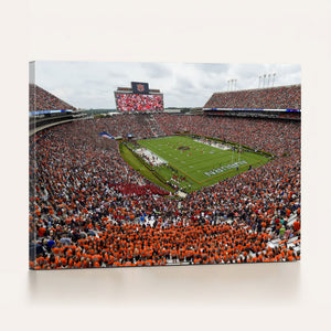 Jordan-Hare Stadium Wall Art Canvas Print, College Sports