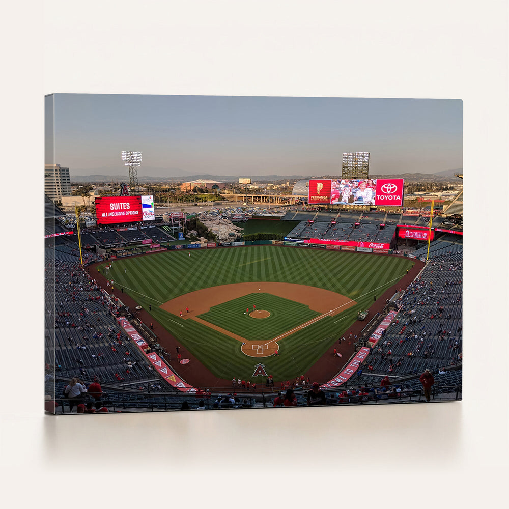 Los Angeles Angels Baseball Canvas Print - Anaheim Angel