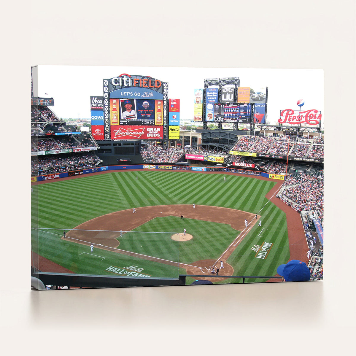 New York Mets Baseball Team Print - Citi Field Baseball