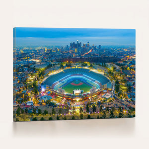 Los Angeles Dodgers Wall Art Canvas, Dodger Stadium Wall Art