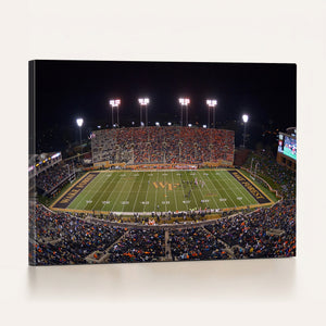 Demon Deacons Print Canvas, Football Team Print -