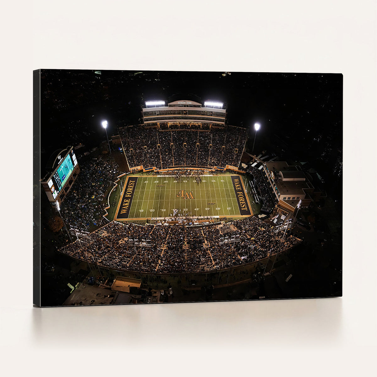 Wake Forest University Demon Deacons Canvas Printi, Football