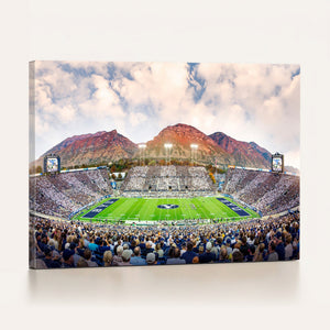 Brigham Young University Cougars Football Team Print - Provo