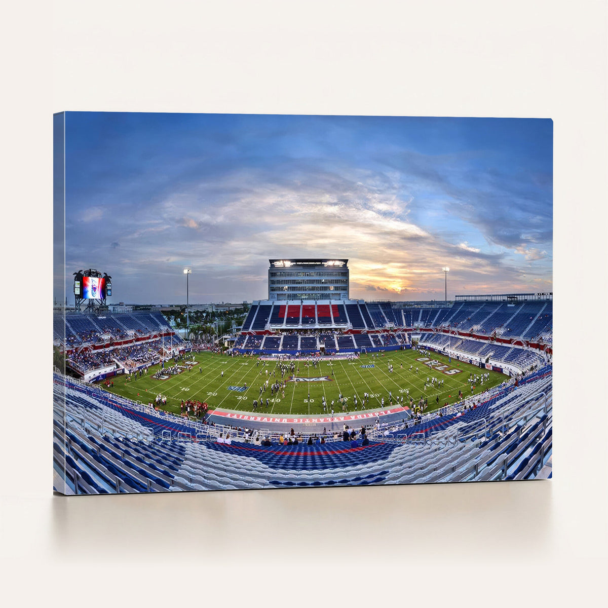 Florida Atlantic University Owls Football Team Print - Boca
