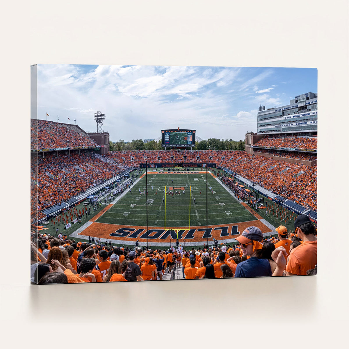 University of Illinois Fighting Illini Football Team Print