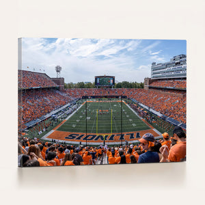 University of Illinois Fighting Illini Football Team Print