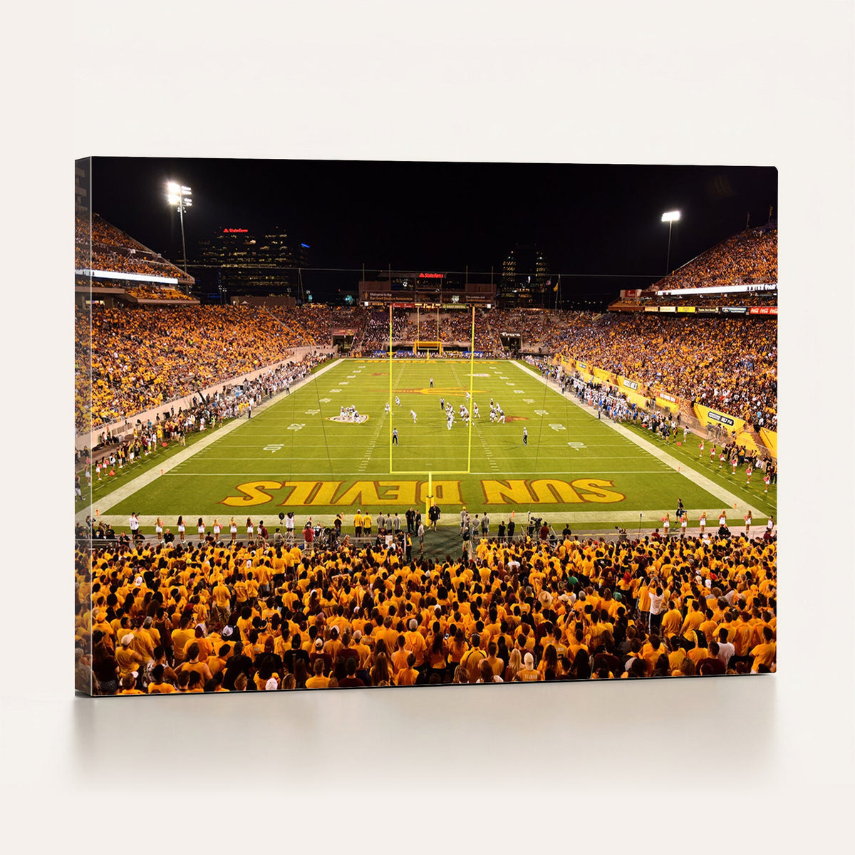 ASU Sun Devils Football Team Print - Phoenix Mountain