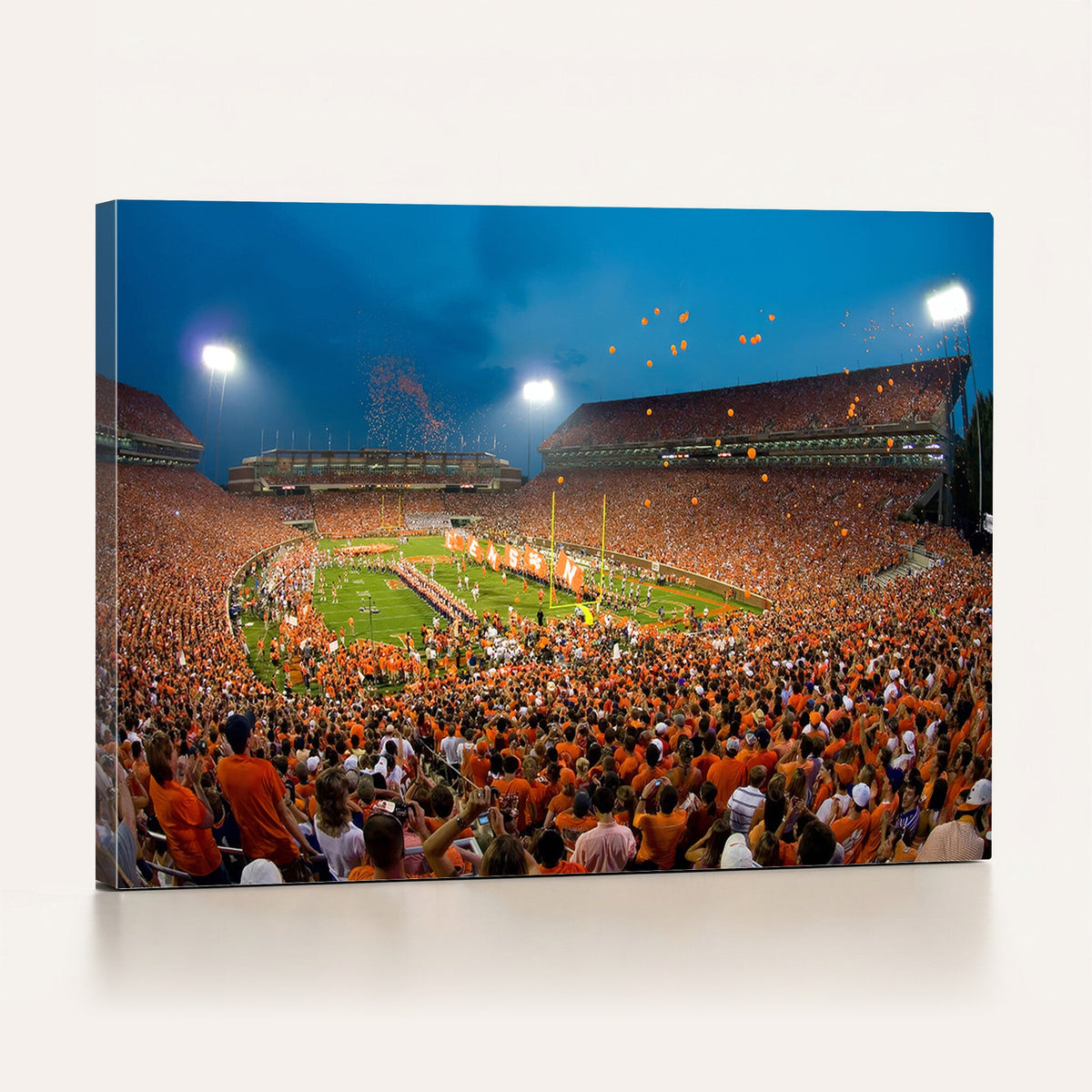 Clemson University Tigers Football Team Print - Clemson