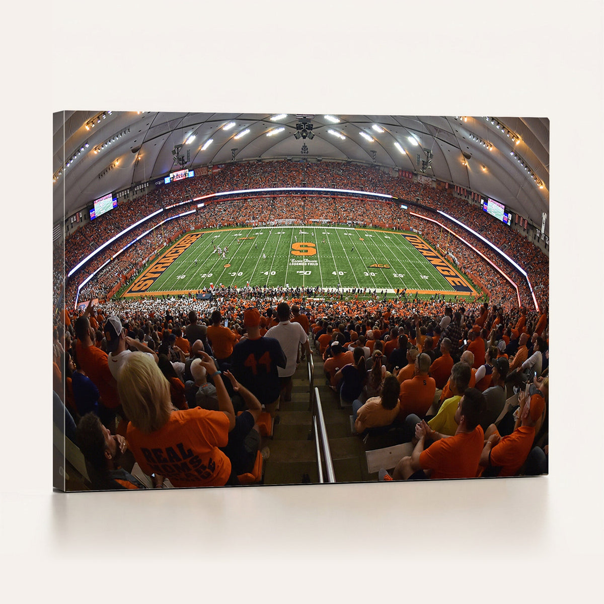 Syracuse University Orange Football Canvas Print, Football