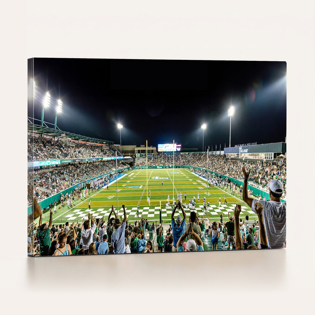 The Tulane University Green Wave Football Team Print - New