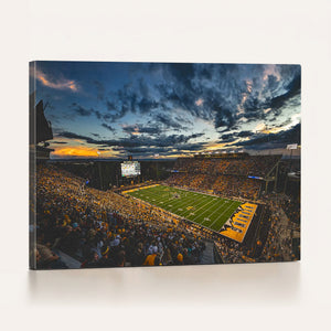 University of Wyoming Cowboys Football Team Print - Laramie