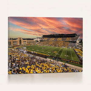 University of Wyoming Cowboys Football Team Print - Laramie