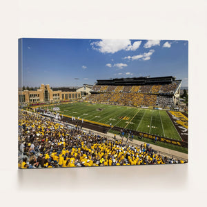 University of Wyoming Cowboys Football Team Print - Laramie