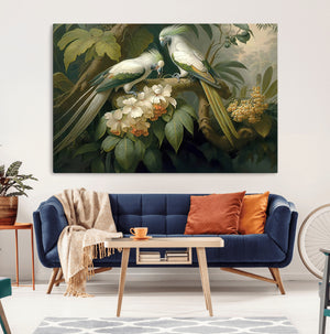 Tropical Paradise Print Wall Art Stunning Artwork of a