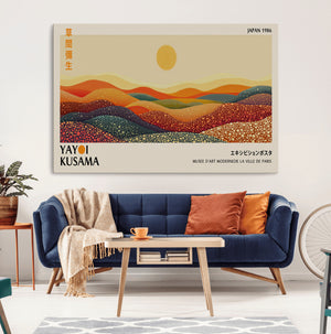 Yayoi Kusama Art Print Wall Decor – Yayoi Kusama Wabi Sabi