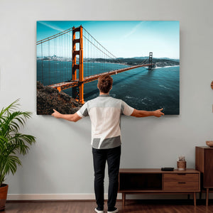 Golden Gate Bridge Wall Art Canvas Print – San Francisco