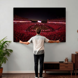 Sanford Stadium Wall Art Canvas Print – Georgia Bulldogs