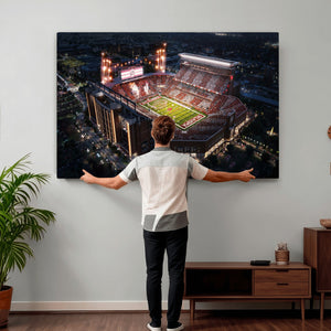 Oklahoma Memorial Stadium - Gaylord Memorial Stadium Wall