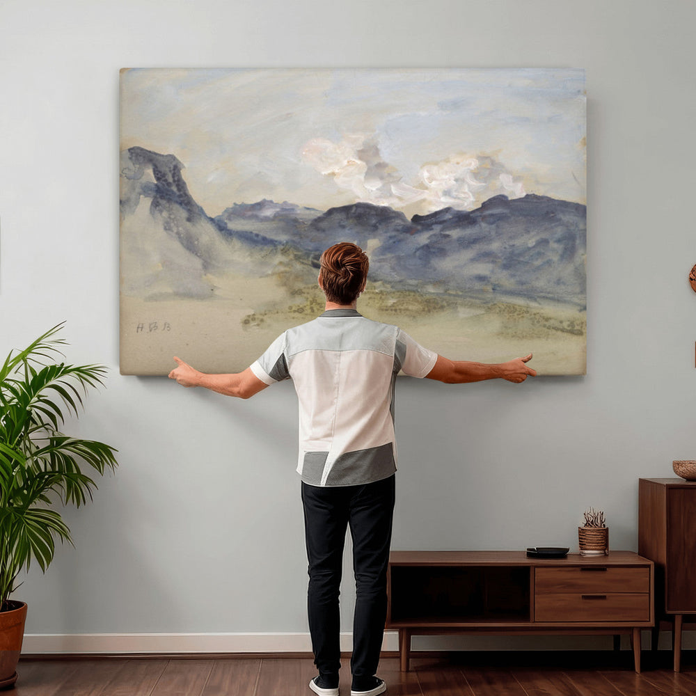 Alps Hercules Brabazon Brabazon Abstract Wall Art Canvas