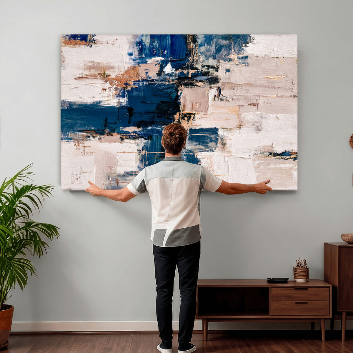 Abstract Wall Art Canvas Print