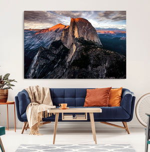 Half Dome Yosemite Wall Art – Majestic Mountain Landscape
