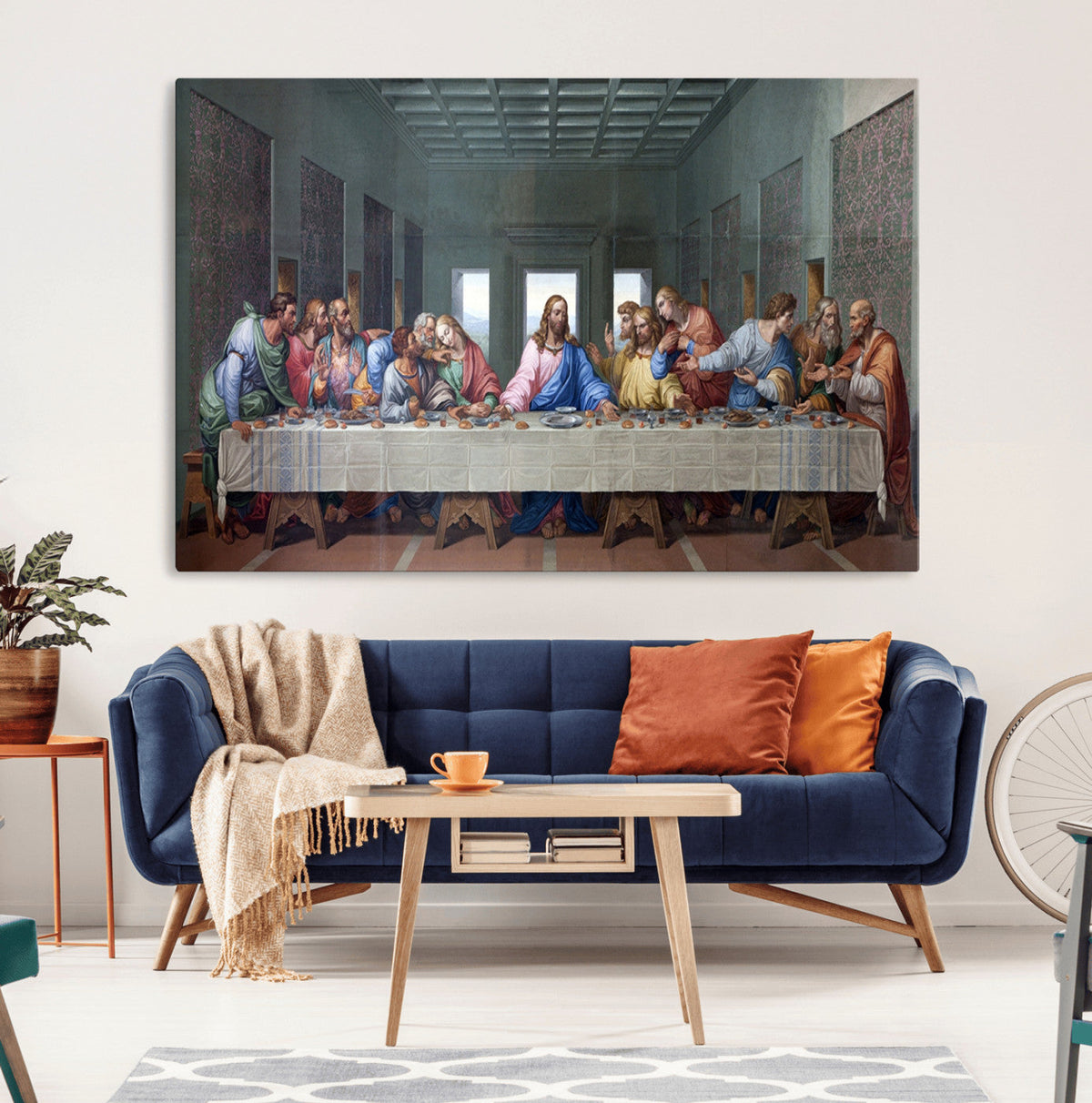 The Last Supper Multi Panel Canvas Wall Art