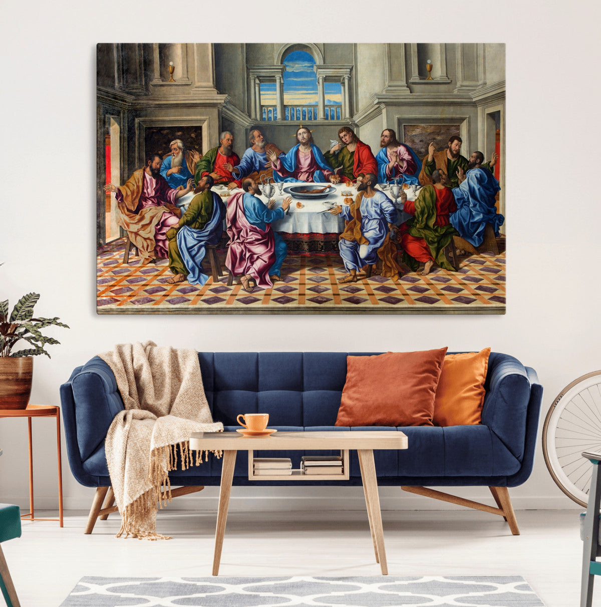 The Last Supper Multi Panel Canvas Wall Art