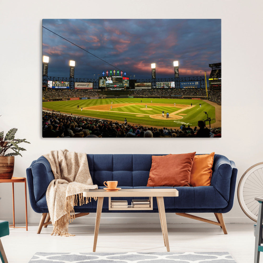 Chicago White Sox Baseball Team Print Canvas- Guaranteed
