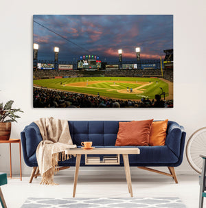 Chicago White Sox Baseball Team Print Canvas- Guaranteed