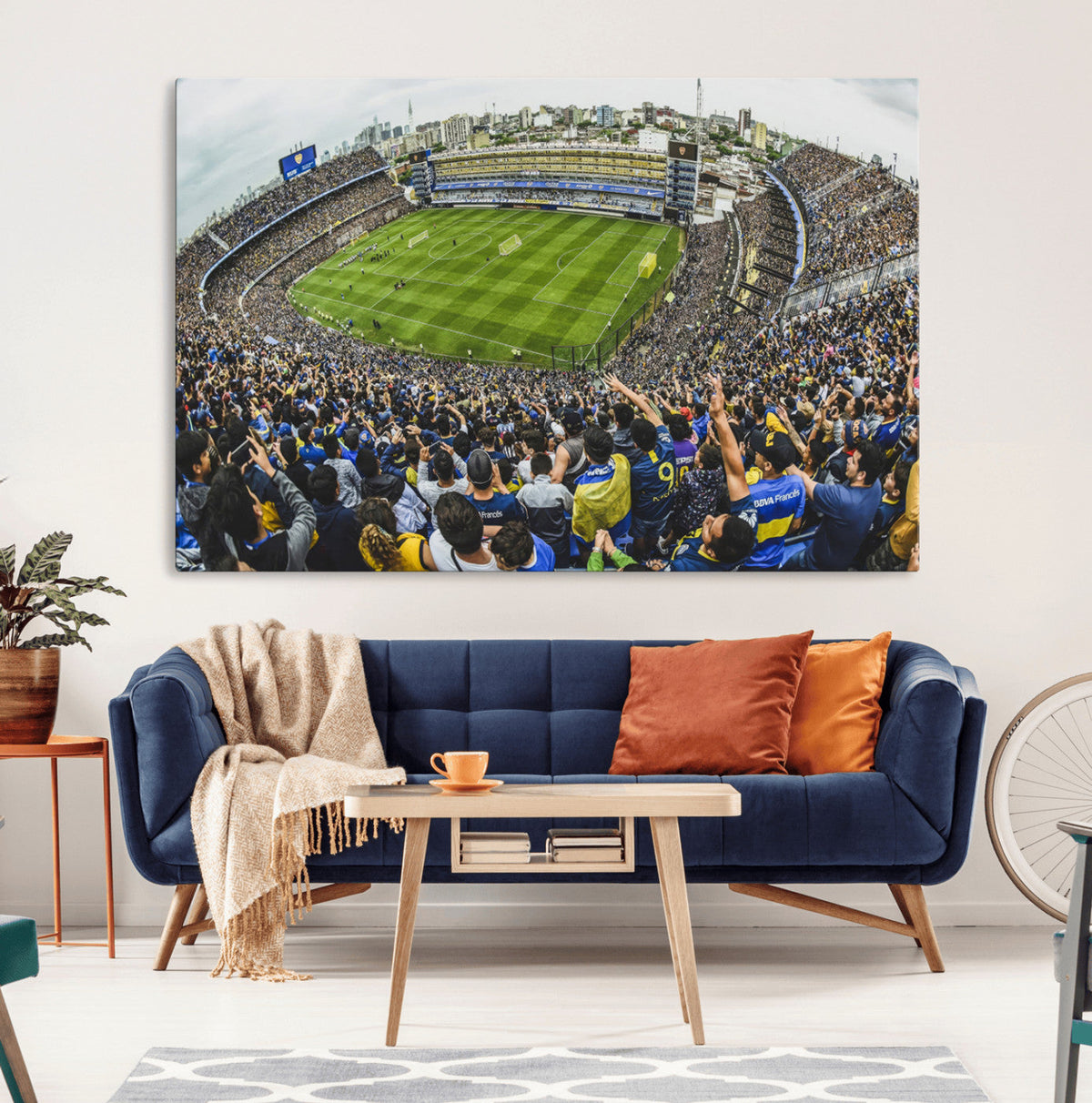 Boca Juniors Soccer Team Print Wall Art - Buenos Aires