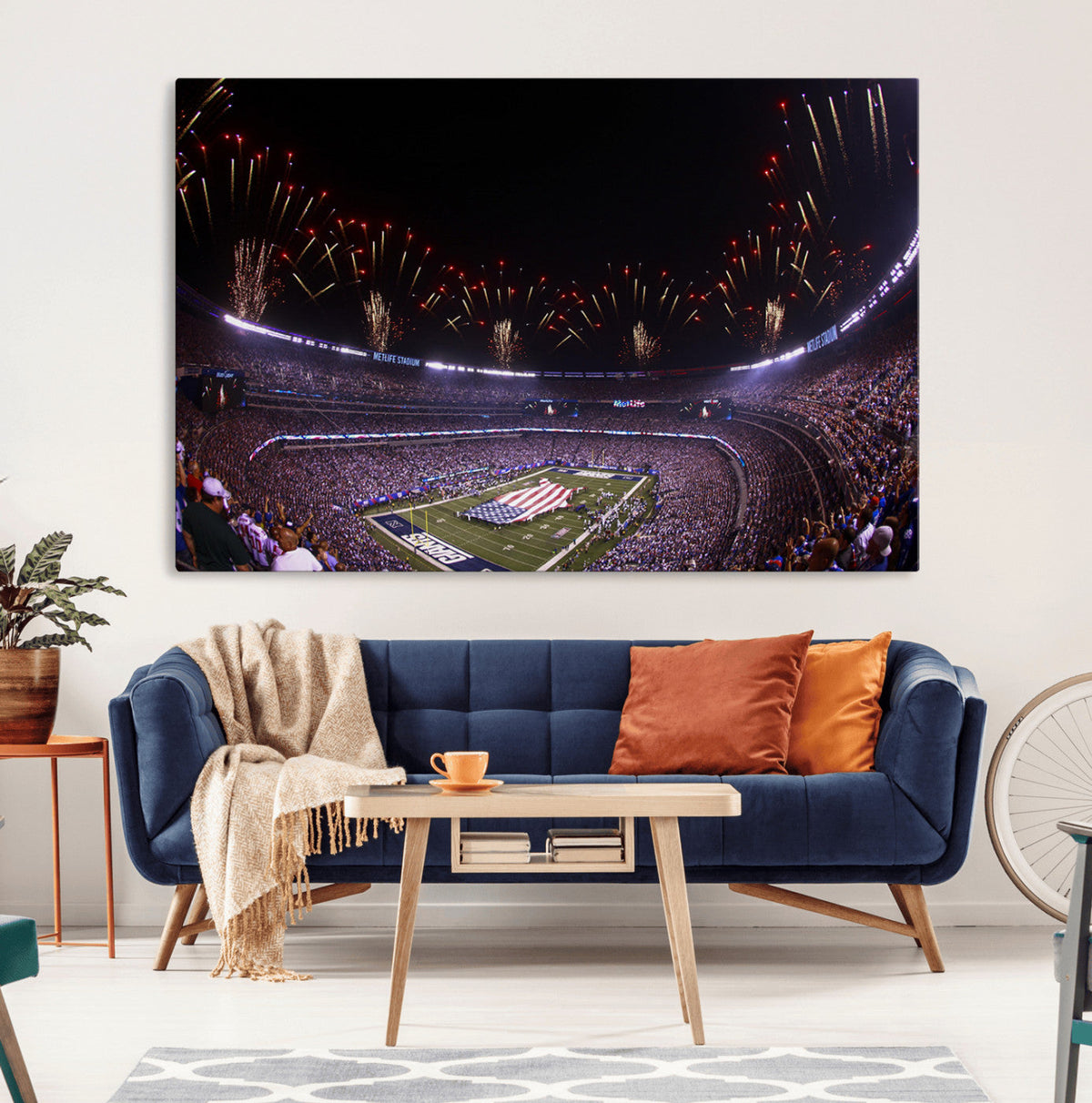New York Giants Football Team Print - East Rutherford