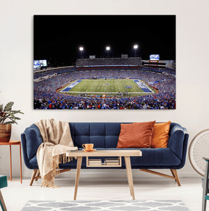 Buffalo Bills Wall Art - Buffalo Bills Stadium Canvas Print,