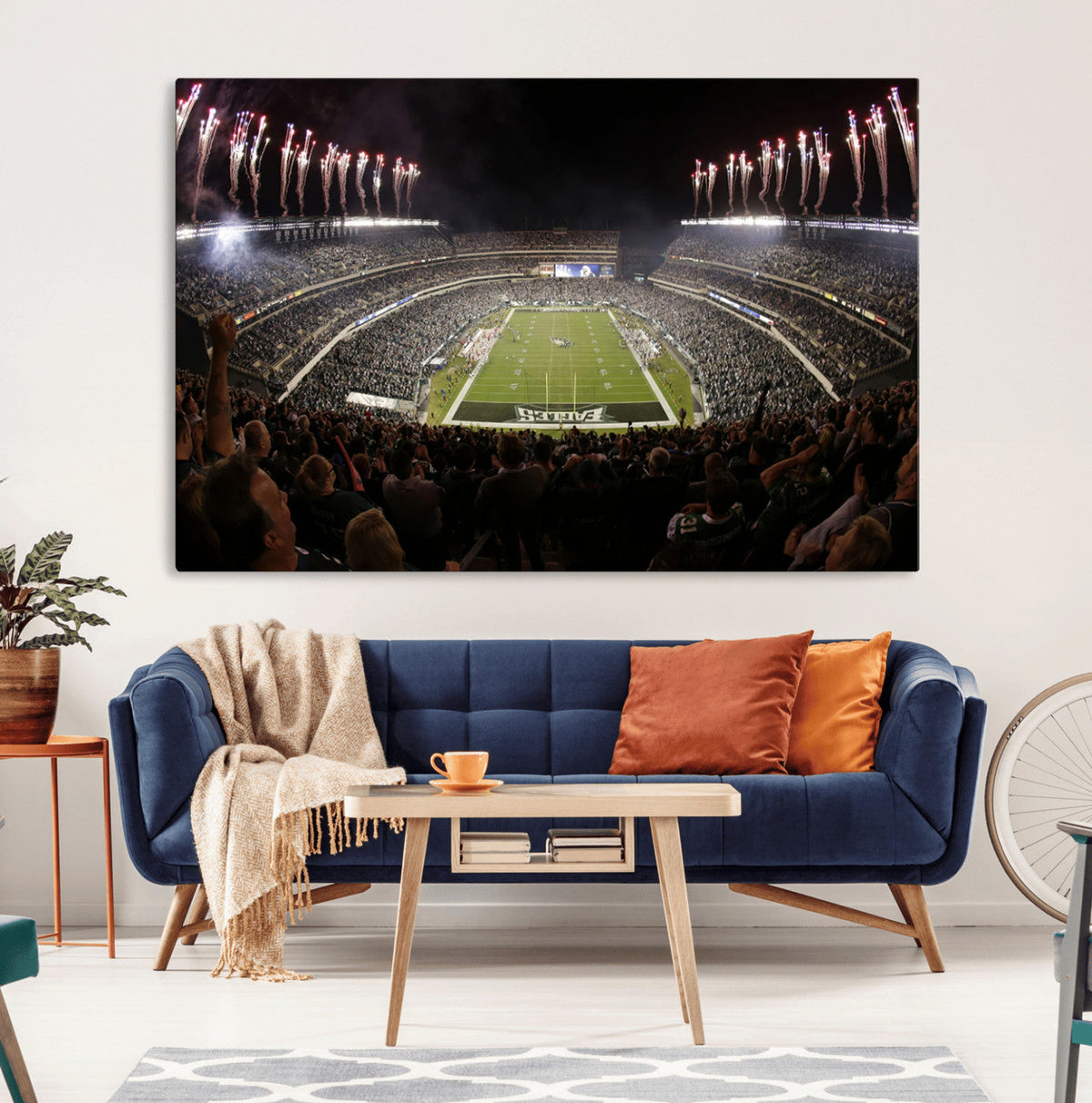 Eagles Field Stadium Wall Art - Philadelphia Eagles Football