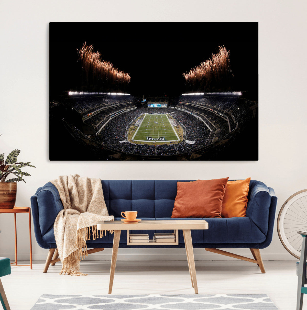 Eagles Field Stadium Wall Art | Philadelphia Eagles Football