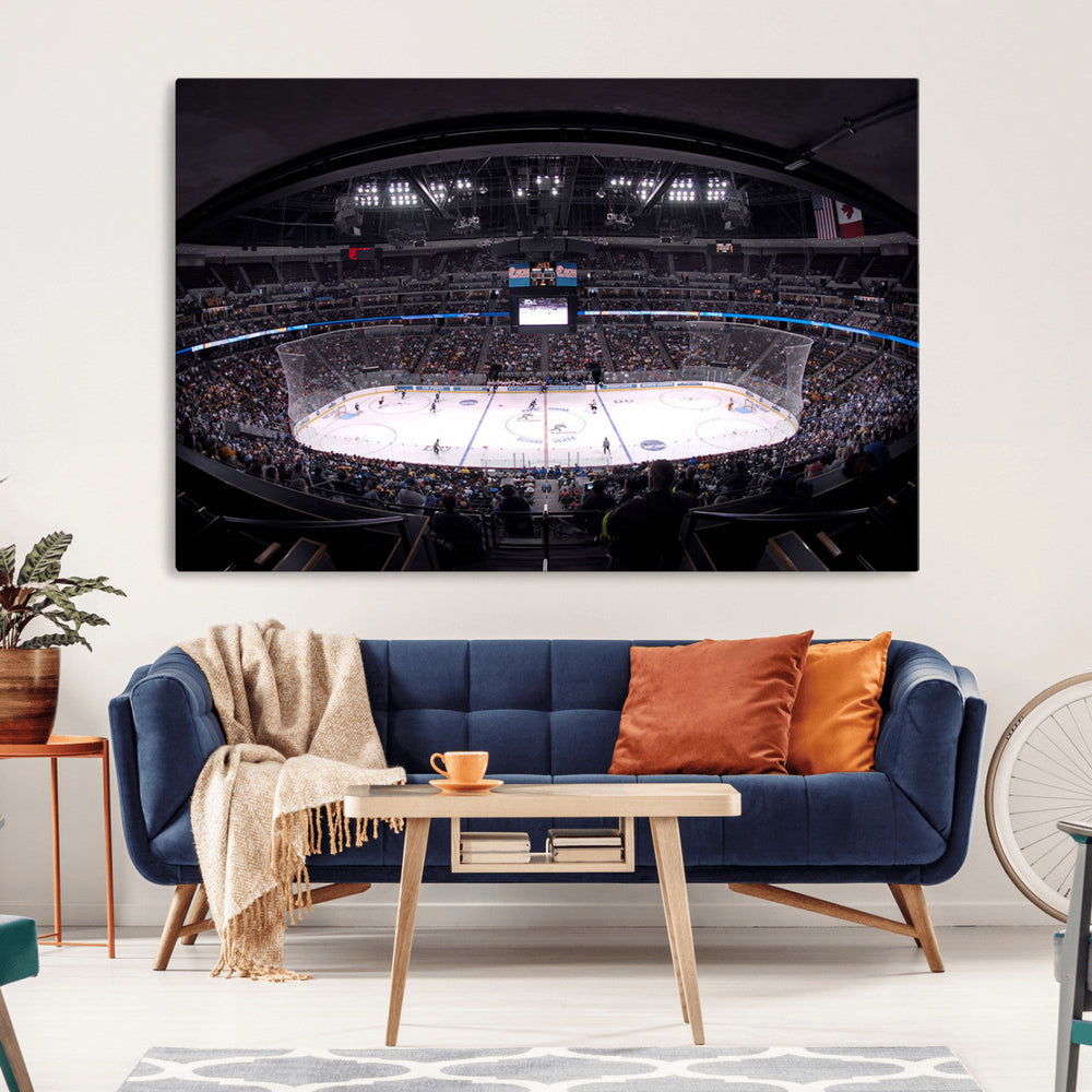 Ball Arena Denver Colorado Avalanche Hockey Team Wall Art