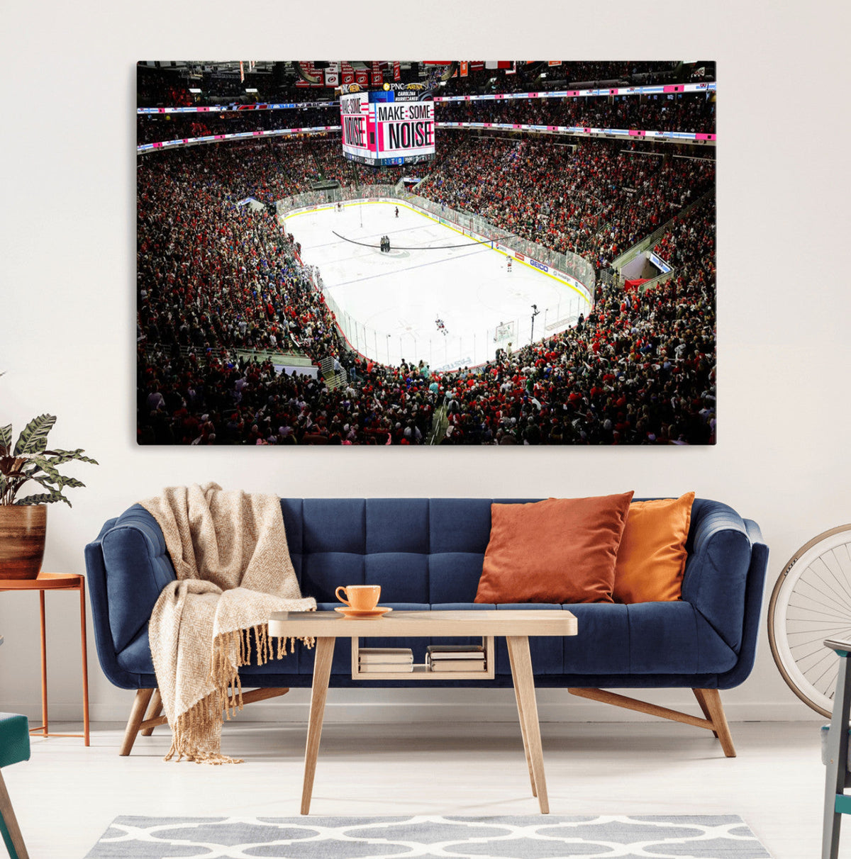 PNC Arena Raleigh North Carolina Hurricanes Hockey Stadium