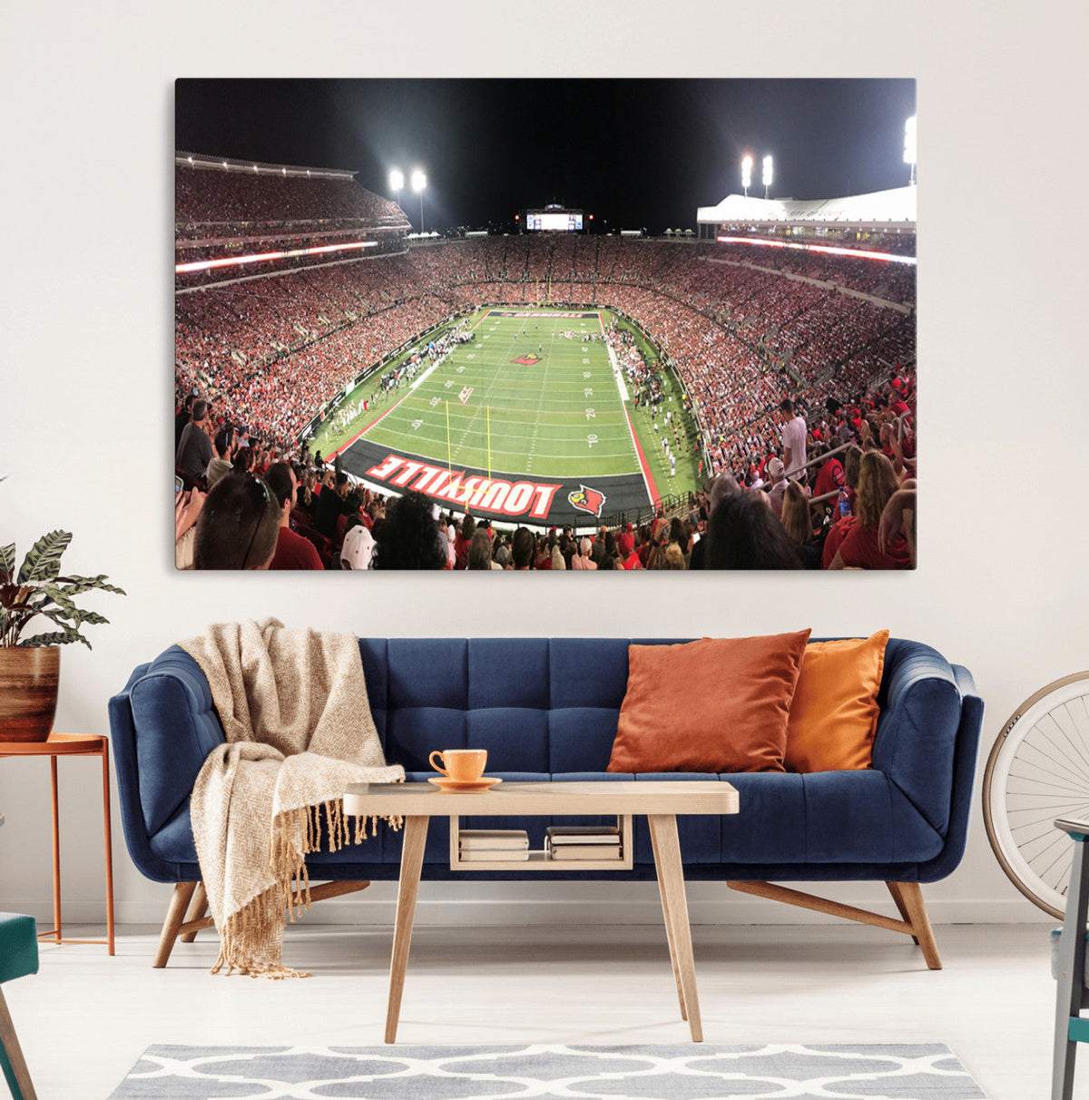 University of Louisville Cardinals Football Team Print -