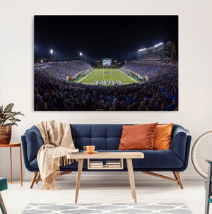 Duke University Blue Devils Football Team Print - Durham