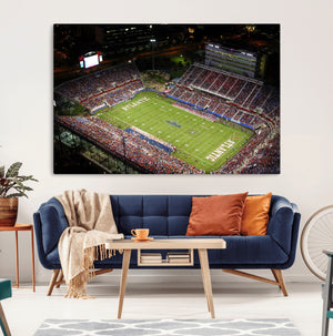 Florida Atlantic University Owls Canvas Print, Football Team