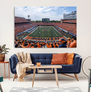 University of Illinois Fighting Illini Football Team Print