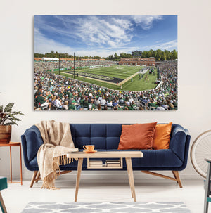 University of Charlotte 49ers Football Team Print -