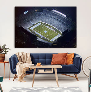 University of North Carolina Tar Heels Football Team Print -