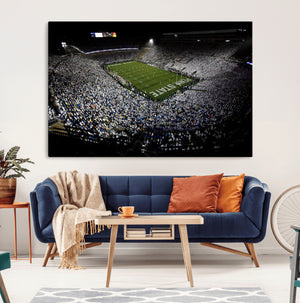 Penn State Football Stadium Wall Art - Beaver Stadium Canvas