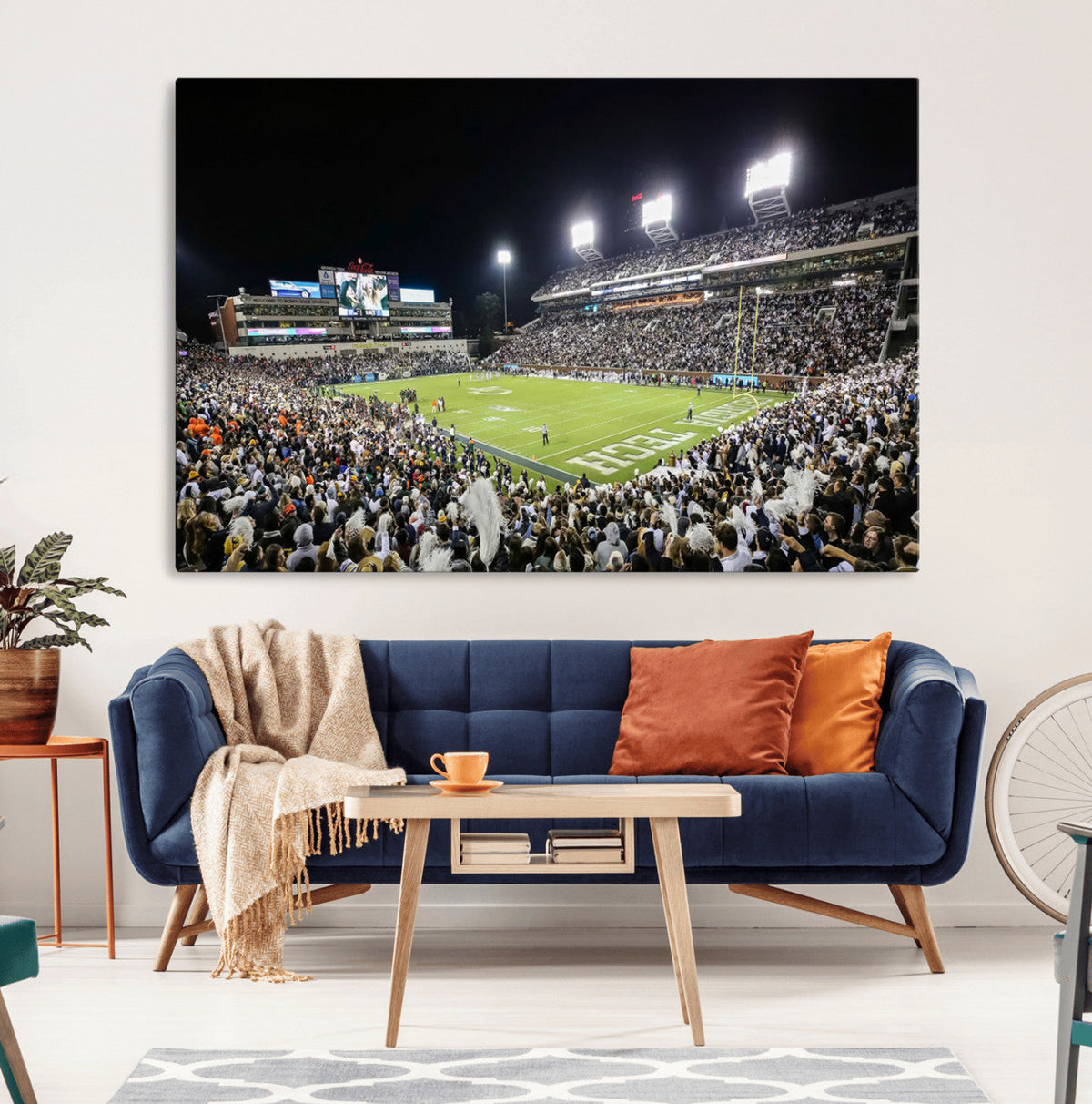 Georgia Tech Yellow Jackets Football Team Print - Atlanta