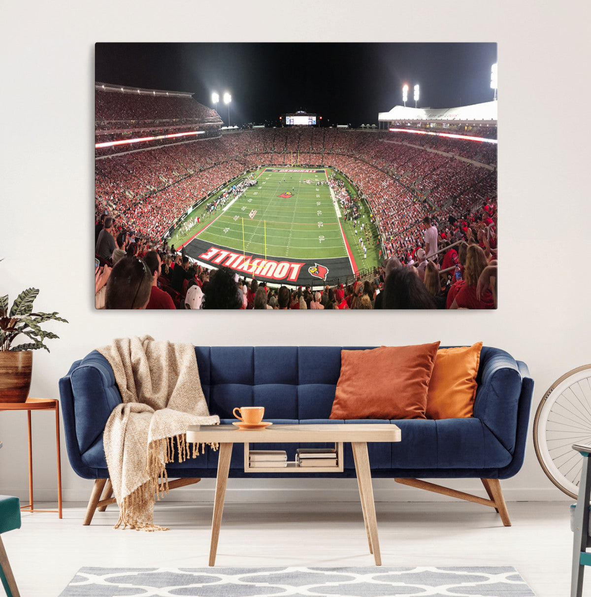 University of Louisville Cardinals Football Team Print -