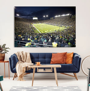 University of Oregon Ducks Football Team Print - Eugene
