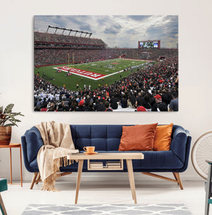 Rutgers Scarlet Knights Football Team Print - SHI Stadium,