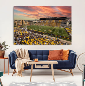 University of Wyoming Cowboys Football Team Print - Laramie