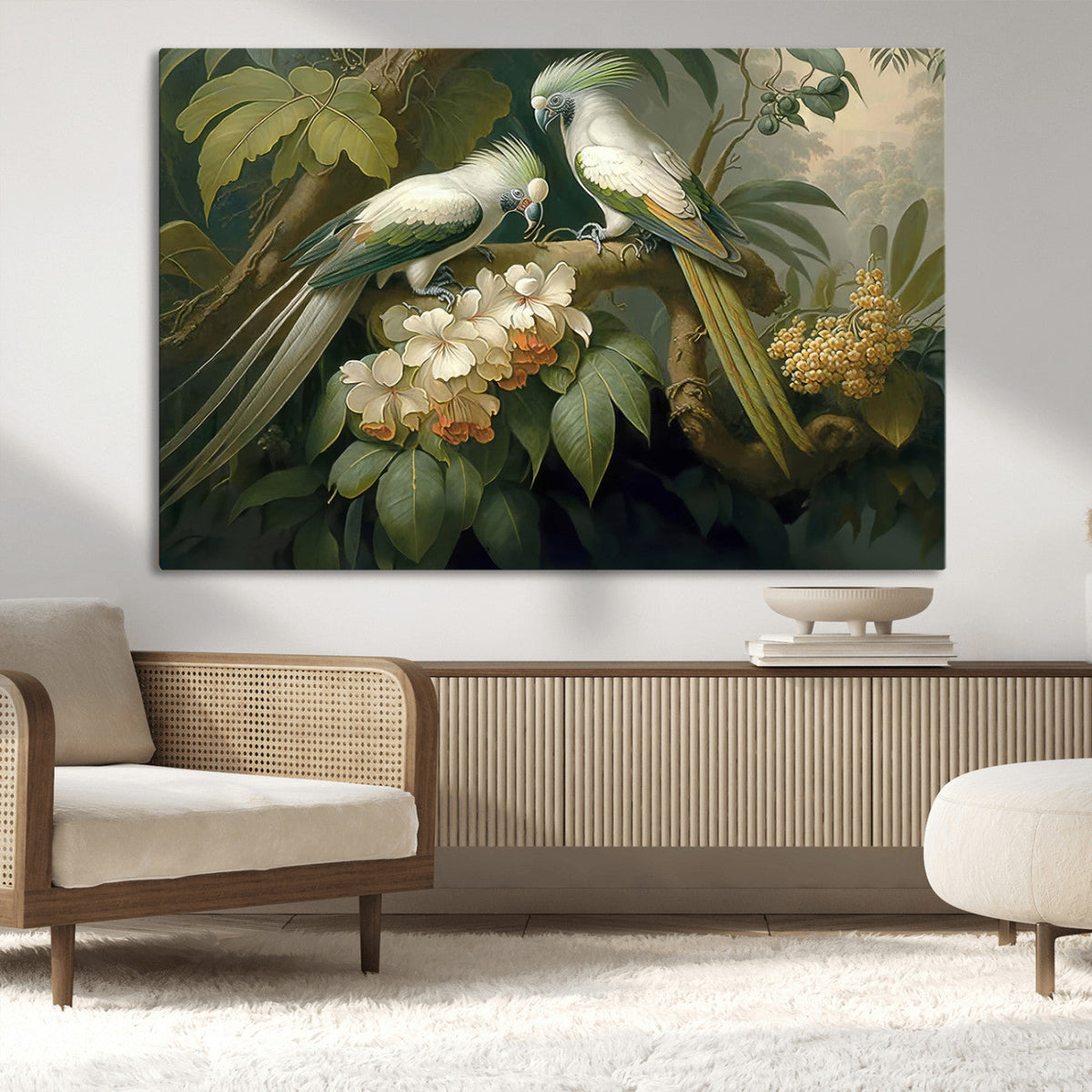 Tropical Paradise Print Wall Art Stunning Artwork of a