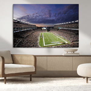 New England Patriots Football Team Print - Foxborough